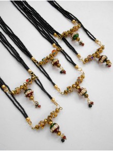 Meenakari Mangalsutra (6 Pcs)